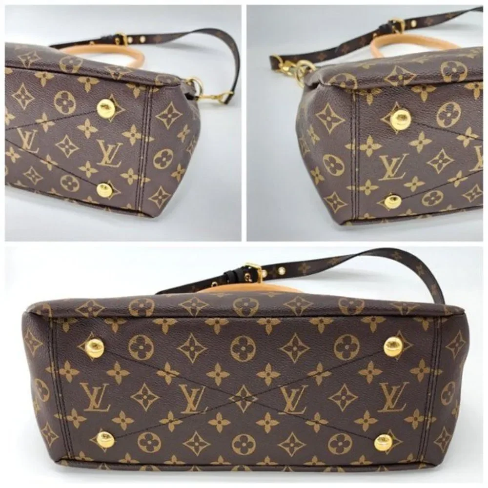 Louis Vuitton Pallas MM Satchel in Monogram Canvas and Calfskin | Mint Condition